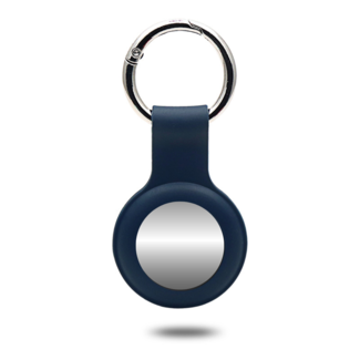 Cover2day Apple AirTag Keychain - Silicone AirTag Case - AirTag pendant - Dark Blue