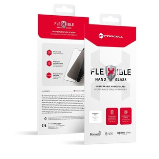 Forcell Forcell - Screenprotector geschikt voor Samsung Galaxy A14 5G - Flexibel Hybride Glas - Transparant
