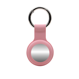 Cover2day Apple AirTag Keychain - Silicone AirTag Case - AirTag pendant - Pink