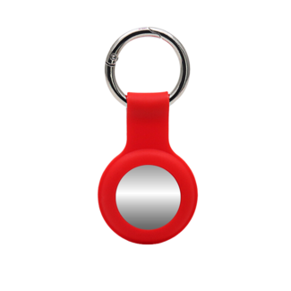 Cover2day Apple AirTag Keychain - Silicone AirTag Case - AirTag pendant - Red