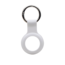 Apple AirTag Keychain - Silicone AirTag Case - AirTag pendant - White