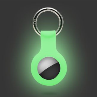 Cover2day Apple AirTag Keychain - Silicone AirTag Case - AirTag pendant - Glow in the Dark