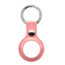 Apple AirTag Keychain - PU Leather AirTag Pendant - AirTag Apple Case - Pink