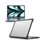Case2go - Hardcover/Hoes voor Macbook Air 13.6 Inch (2022) - 360 Bescherming - Transparant