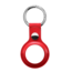 Apple AirTag Keychain - PU Leather AirTag Pendant - AirTag Apple Case - Red