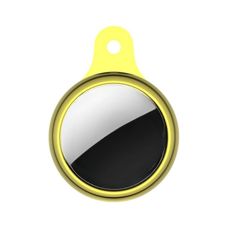 Cover2day Apple AirTag Keychain - AirTag Protective Case - Silicone AirTag Apple Case - Gold