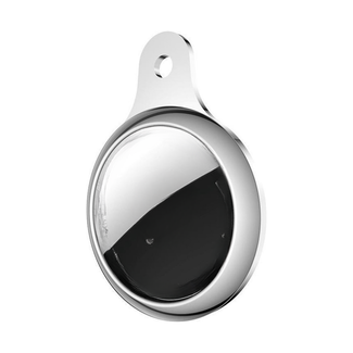 Cover2day Apple AirTag Keychain - AirTag Protective Case - Silicone AirTag Apple Case - Silver