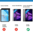 Case2go - Case for Lenovo Tab M10 HD - Second Generation - Slim Tri-Fold Book Case - Lightweight Smart Cover - Paars