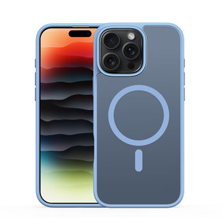 Dux Ducis Hoesje voor Apple iPhone 16 Pro -  - Lichtblauw