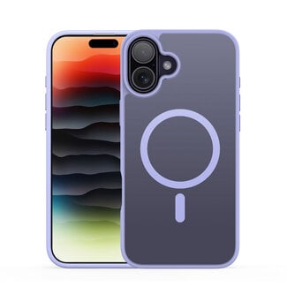 Dux Ducis Hoesje voor Apple iPhone 16  - Lichtpaars