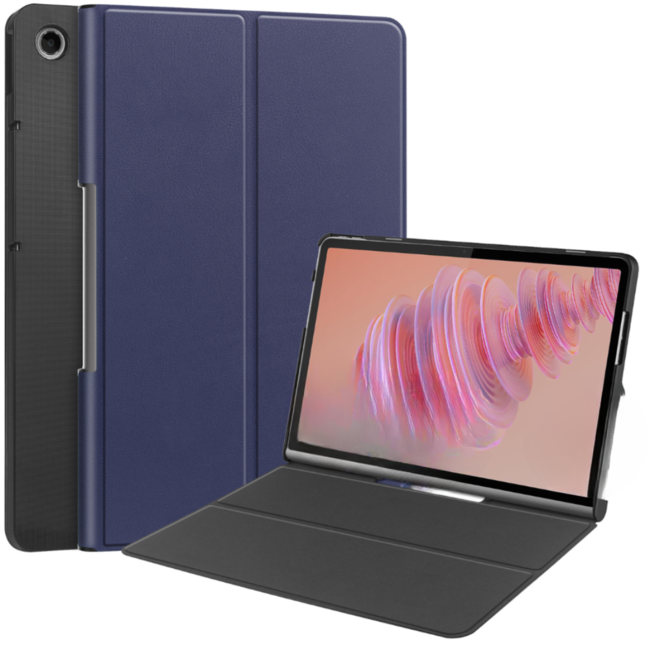 Tablet hoes geschikt voor de Lenovo Tab Plus 2024 - Donker Blauw