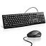 Ugreen - Bedraad - Universeel Toetsenbord en muis - Toetsenbord en muis-sets -  QWERTY - Zwart