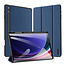 Dux Ducis - Tablet hoes geschikt voor Samsung Galaxy Tab S10 Plus (2024) - Domo Book Case - Auto Wake/Sleep functie - Zwart