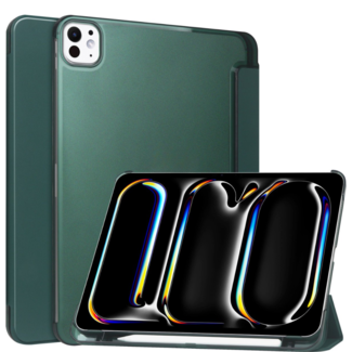 Cover2day Tablet hoes geschikt voor de Apple iPad Pro 13 (2024) - Donker Groen