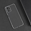 Case for Xiaomi Redmi Note 10 + Screenprotector - Clear Soft Case - Silicone Back Cover - Shock Proof TPU - Transparent