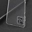 Case for Xiaomi Redmi Note 10 + Screenprotector - Clear Soft Case - Silicone Back Cover - Shock Proof TPU - Transparent