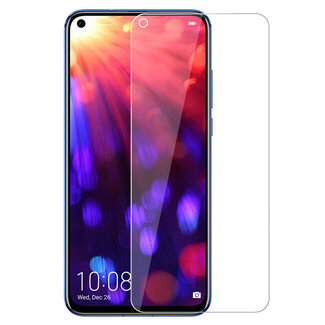 Case2go Honor View 20 - Tempered Glass Screenprotector - Case-Friendly