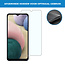 Samsung Galaxy A12 Screenprotector - Tempered Glass Screenprotector - Case-Friendly