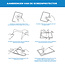 Samsung Galaxy A12 Screenprotector - Tempered Glass Screenprotector - Case-Friendly