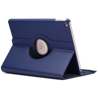 Cover2day Case for iPad 9.7 - 360 Degree Rotation Stand Cover - Navy Blue