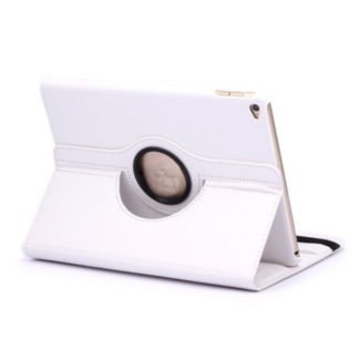 Cover2day Case for iPad 9.7 - 360 Degree Rotation Stand Cover - White