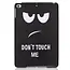 Tablet hoes geschikt voor de Apple iPad Mini 7 (2024) - Don't Touch Me