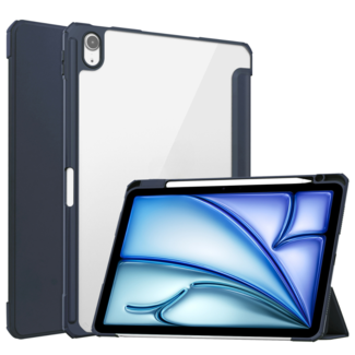 Cover2day Tablet hoes geschikt voor de Apple iPad Air (2024) / Apple iPad Air (2025) - Donkerblauw