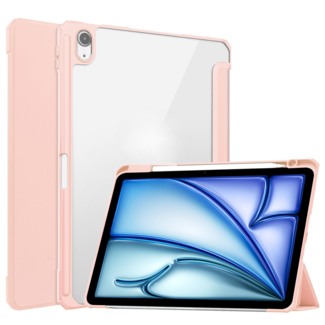 Cover2day Tablet hoes geschikt voor de Apple iPad Air (2024) / Apple iPad Air (2025) - Lichtroze