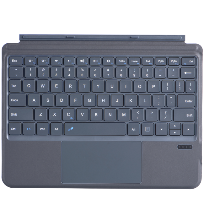Toetsenbord geschikt voor Microsoft Surface Go / Go 2 / Go 3 - Bluetooth Toetsenbord Cover - Met Touchpad - Grijs