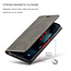 AutSpace - Case for Apple iPhone 13 Pro Max - PU Leather Wallet Case Card Slot Kickstand Magnetic Closure - Brown