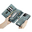 CaseMe - Case for Apple iPhone 13 Pro Max - Wallet Case with Card Holder, Magnetic Detachable Cover - Blue