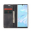 CaseMe - Huawei P30 hoesje - Wallet Book Case - Magneetsluiting - Zwart