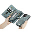 CaseMe - Case for Apple iPhone 13 Mini - Wallet Case with Card Holder, Magnetic Detachable Cover - Blue