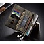 CaseMe - Case for Samsung Galaxy S20 Plus - Wallet Case Whiteh Card Holder, Magnetic Detachable Cover - Black