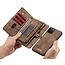 CaseMe - Case for iPhone 11 Pro - Wallet Case Whiteh Card Holder, Magnetic Detachable Cover - Brown