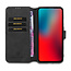 CaseMe - iPhone 12 / 12 Pro Case - with Magnetic closure - Leather Book Case - Black