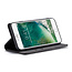 CaseMe - Case for iPhone 7/8/SE 2020 - PU Leather Wallet Case Card Slot Kickstand Magnetic Closure - Black