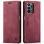 Hoesje geschikt voor Samsung Galaxy A23 - Wallet Book Case - Magneetsluiting - met RFID bescherming - Rood
