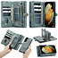 CaseMe - Case for Samsung Galaxy S21 Plus - Wallet Case with Card Holder, Magnetic Detachable Cover - Blue