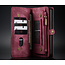 CaseMe - Case for Apple iPhone 13 Pro Max - Wallet Case with Card Holder, Magnetic Detachable Cover - Red