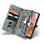 CaseMe - Case for Samsung Galaxy A72 5G - Wallet Case with Card Holder, Magnetic Detachable Cover - Blue