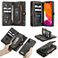 CaseMe - Case for iPhone 12 Pro Max - Wallet Case with Card Holder, Magnetic Detachable Cover - Black