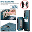 CaseMe - Samsung Galaxy S21 Plus Case - Back Cover - with RFID Cardholder - Blue