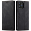 AutSpace - Case for Apple iPhone 13 Pro Max - PU Leather Wallet Case Card Slot Kickstand Magnetic Closure - Black