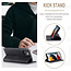CaseMe - Case for Apple iPhone 13 - PU Leather Wallet Case Card Slot Kickstand Magnetic Closure - Black