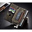CaseMe - Case for Samsung Galaxy S20 Ultra - Wallet Case Whiteh Card Holder, Magnetic Detachable Cover - Black