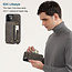 CaseMe - Apple iPhone 13 Case - Back Cover - with RFID Cardholder - Dark Brown