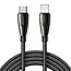 Joyroom - Pioneer Series - Usb c naar Lightning kabel - Nylon - 30W - 1,2 Meter - Zwart