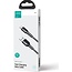Joyroom - Flash-Charge Series - USB-A naar USB-C kabel - Nylon - 60W - 3A - Snellader - 1 Meter - Zwart