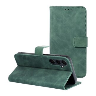 OEM Hoesje voor Samsung Galaxy A36 Tender Book Case - Groen
